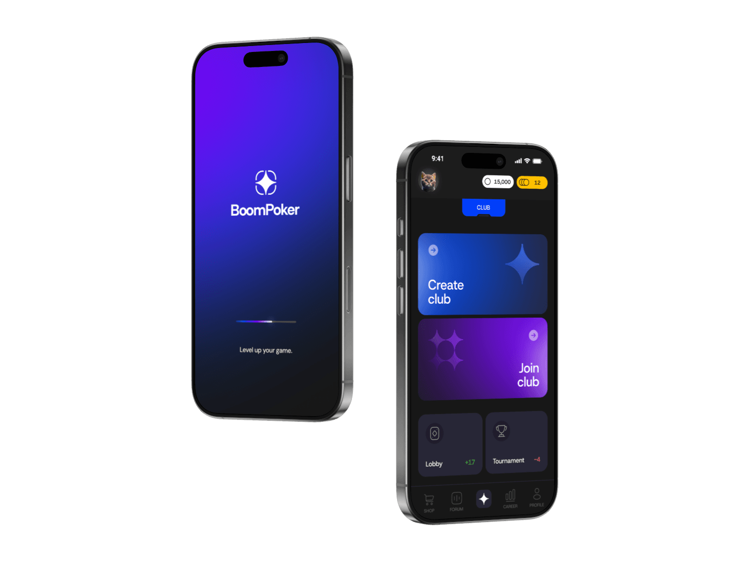 BoomPoker game flow preview